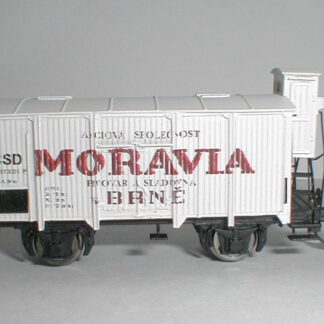 Historischer Bierwagen mit Bremserhaus - Bausatz